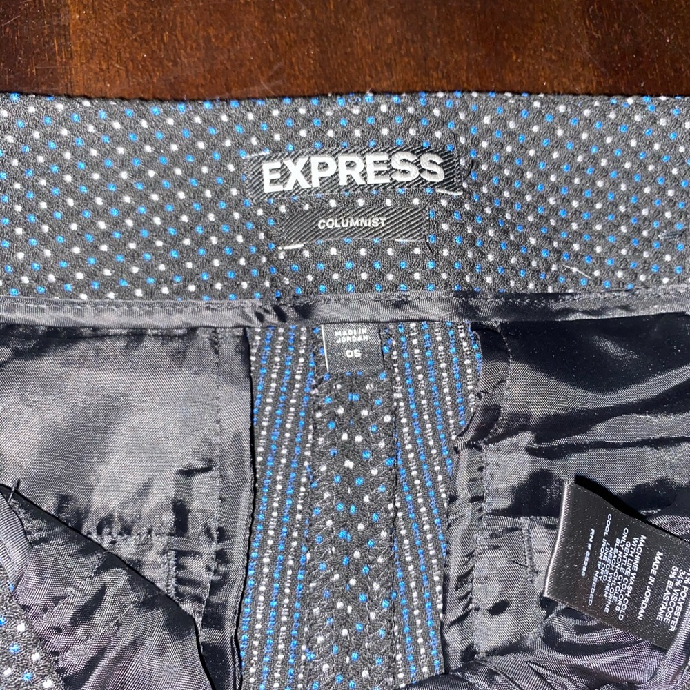 Express Columnist Work Pants Size 0 - image 3